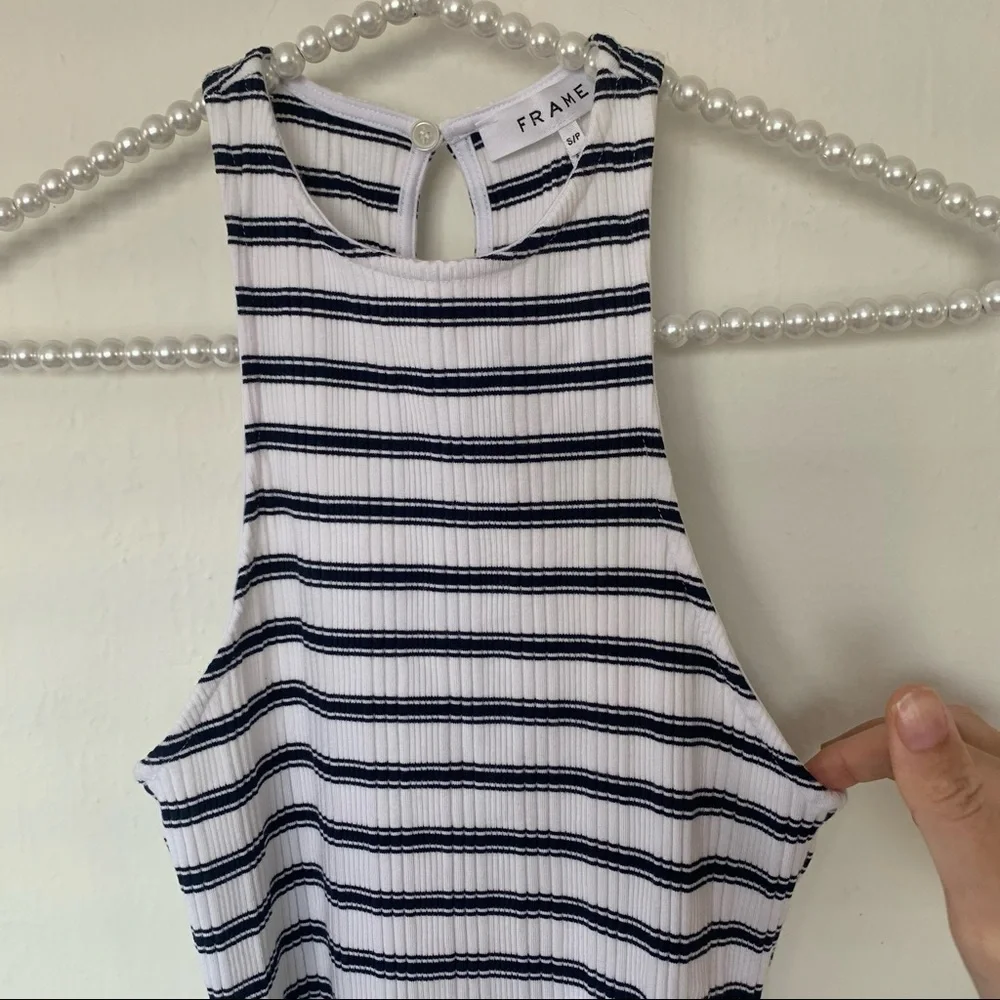 Frame Racerback Keyhole Tank - Picture 7 of 12